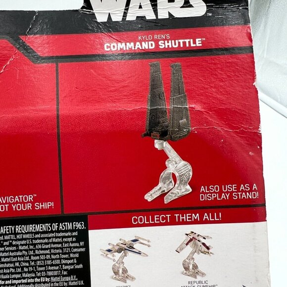 Hot Wheels Star Wars Starship Episode 7 Lead Villain Vehicle New in package - Picture 6 of 9